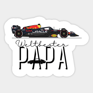 Weltbester Papa, Formel 1 fan Sticker